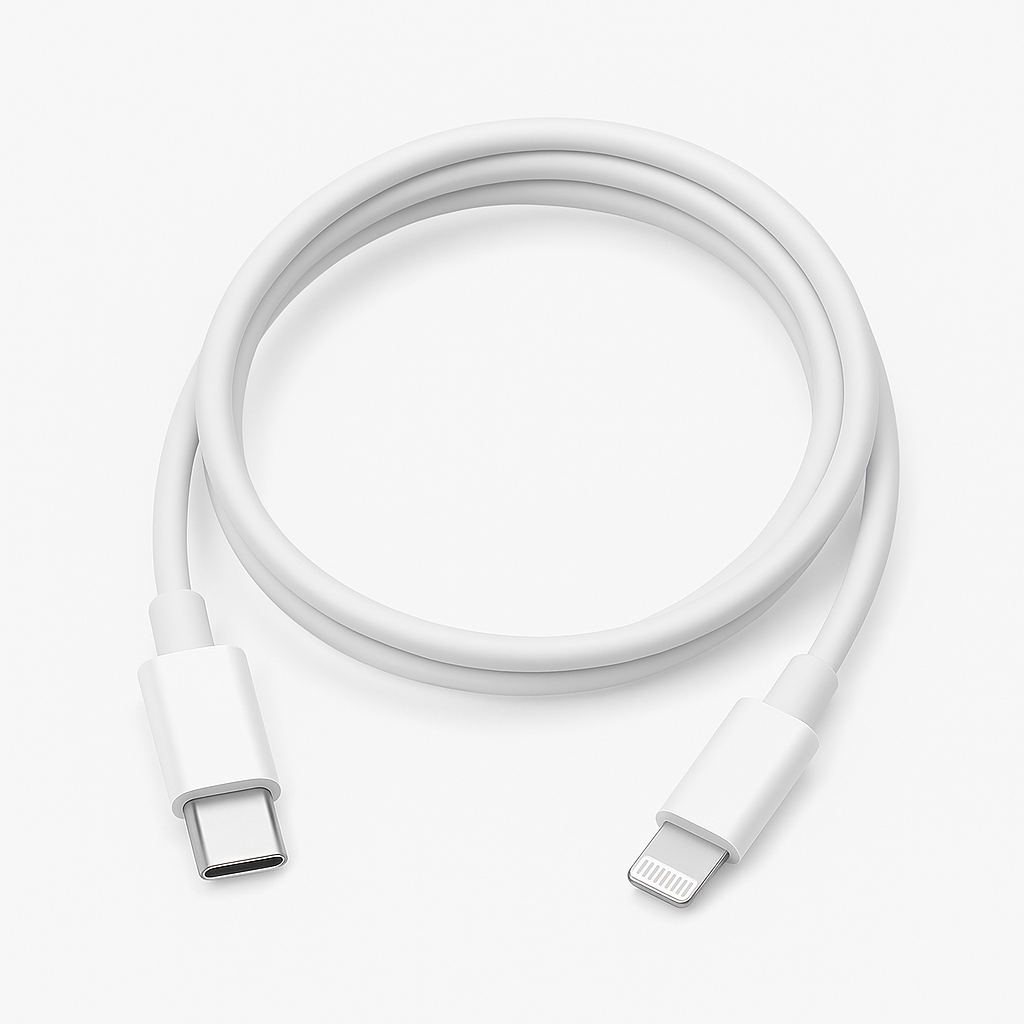 Vention Καλώδιο USB‑C σε Lightning 3A 27W 2M Λευκό (Vention LAKWH)