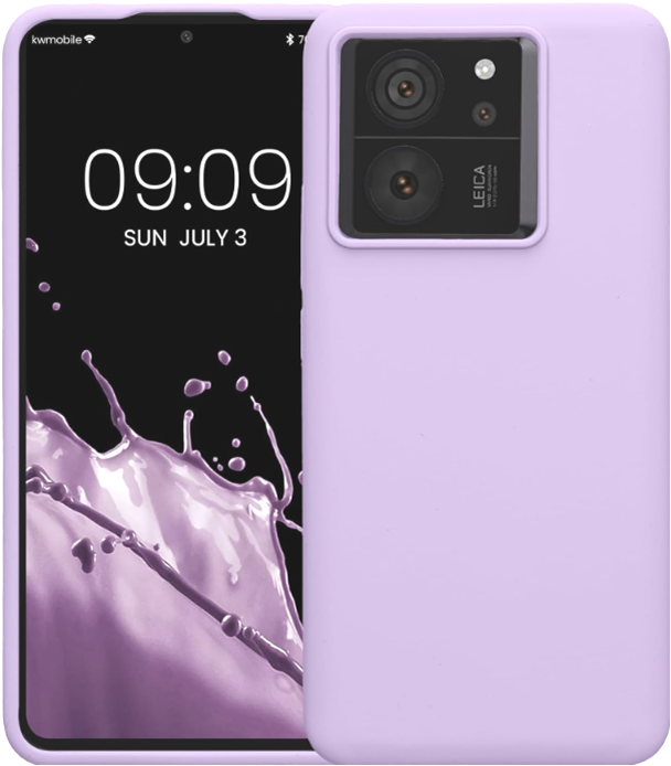 KWmobile Soft Flexible Rubber Cover - Θήκη Σιλικόνης Xiaomi 13T / 13T Pro - Lavender (KWM000020IT005C)