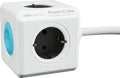 Allocacoc PowerCube Extended Smarthome - Πολύπριζο με 4 Υποδοχές και Σύνδεση με Smartphone - Grey (10753/DEEXSH)