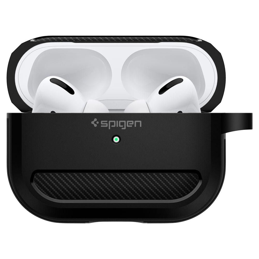 Spigen Rugged Armor Θήκη Apple Airpods Pro 1st Gen - Black Matte (ASD00540)