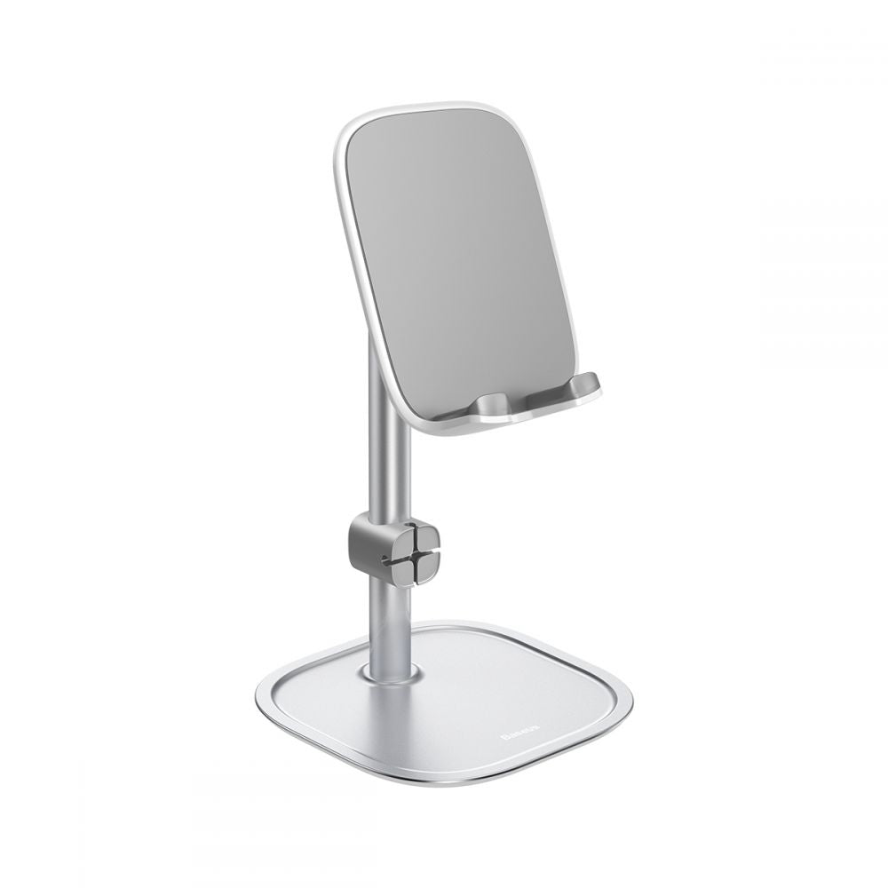Baseus Universal Ρυθμιζόμενη Bάση για Smartphone / Tablet - Silver (SUWY-0S)