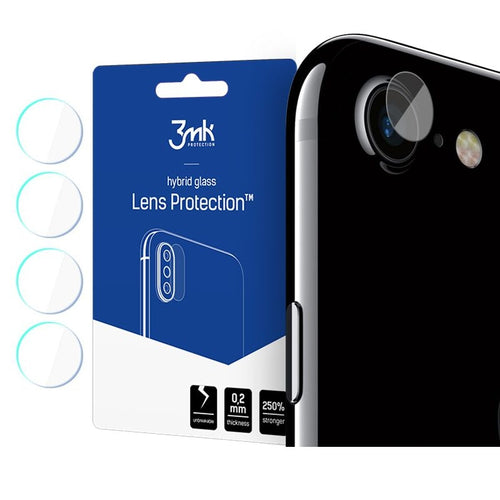 3MK Glass Camera Protector - Αντιχαρακτικό Προστατευτικό Γυαλί για Φακό Κάμερας iPhone SE 2020 / 7 / 8 - 4 τεμάχια (590310814