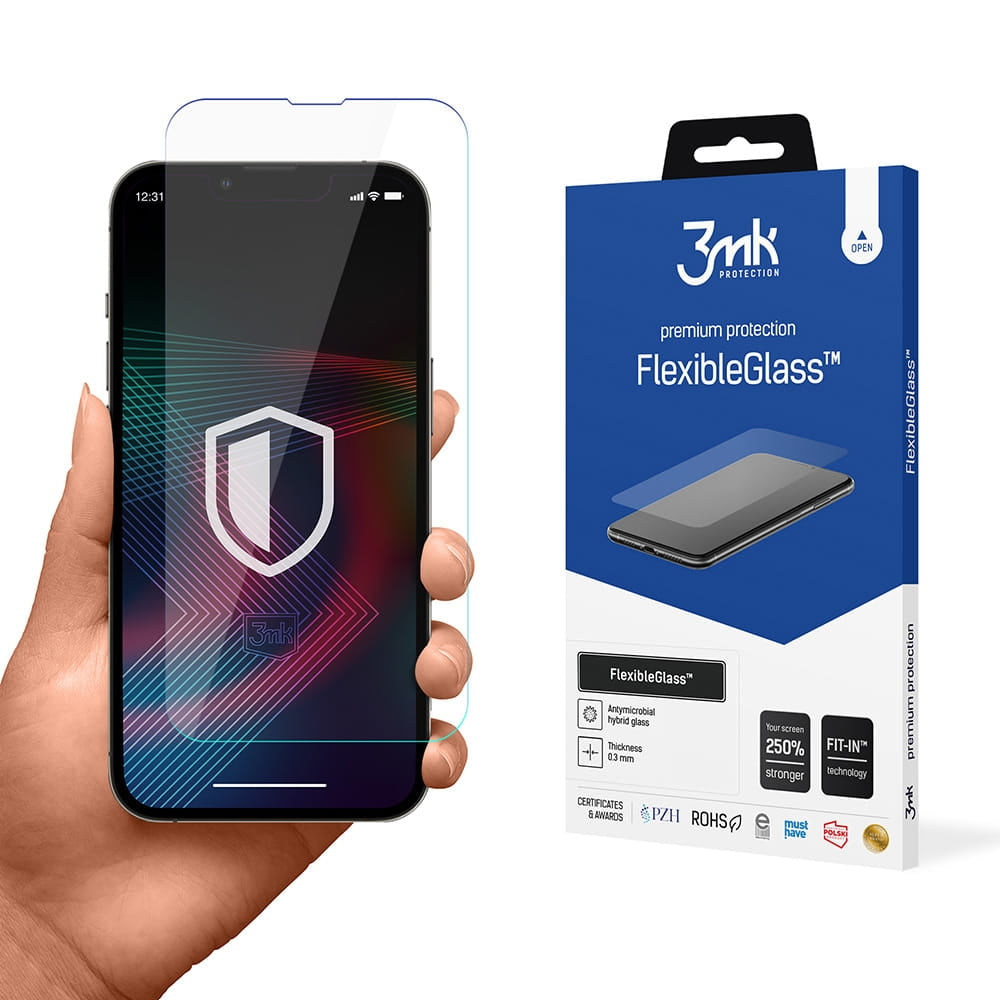 3MK Premium Flexible Glass - Αντιχαρακτικό Υβριδικό Προστατευτικό Γυαλί Οθόνης - Apple iPhone 14 Plus / 14 Pro Max - 0.3mm (5