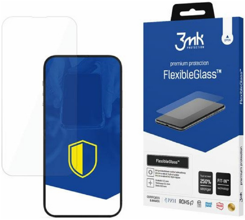 3MK Premium Flexible Glass - Αντιχαρακτικό Υβριδικό Προστατευτικό Γυαλί Οθόνης - Apple iPhone 14 Plus / 14 Pro Max - 0.3mm (5
