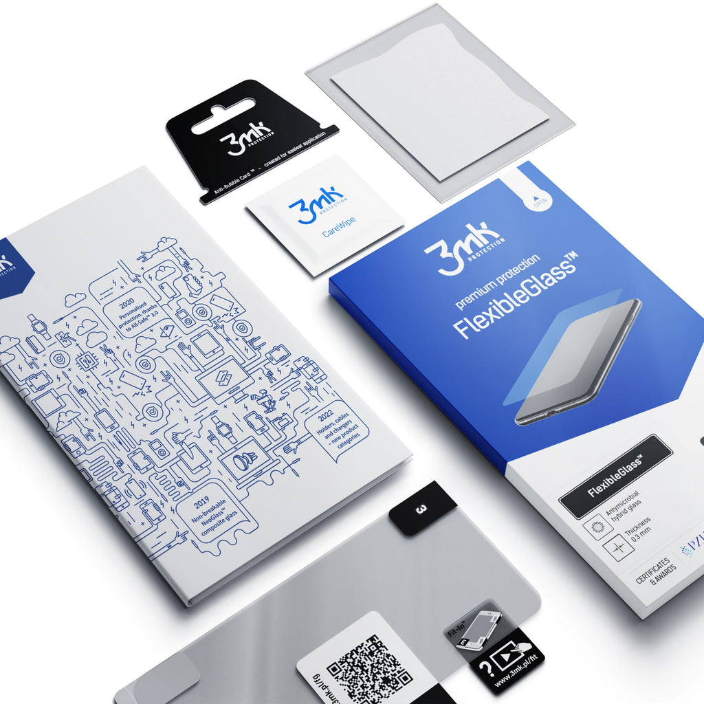 3MK Premium Flexible Glass - Αντιχαρακτικό Υβριδικό Προστατευτικό Γυαλί Οθόνης - Apple iPhone 15 Plus - 0.3mm (5903108535427)
