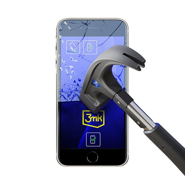 3MK Premium Flexible Glass - Αντιχαρακτικό Υβριδικό Προστατευτικό Γυαλί Οθόνης - Apple iPhone SE 2022 / 2020 / 8 / 7 - 0.3mm 