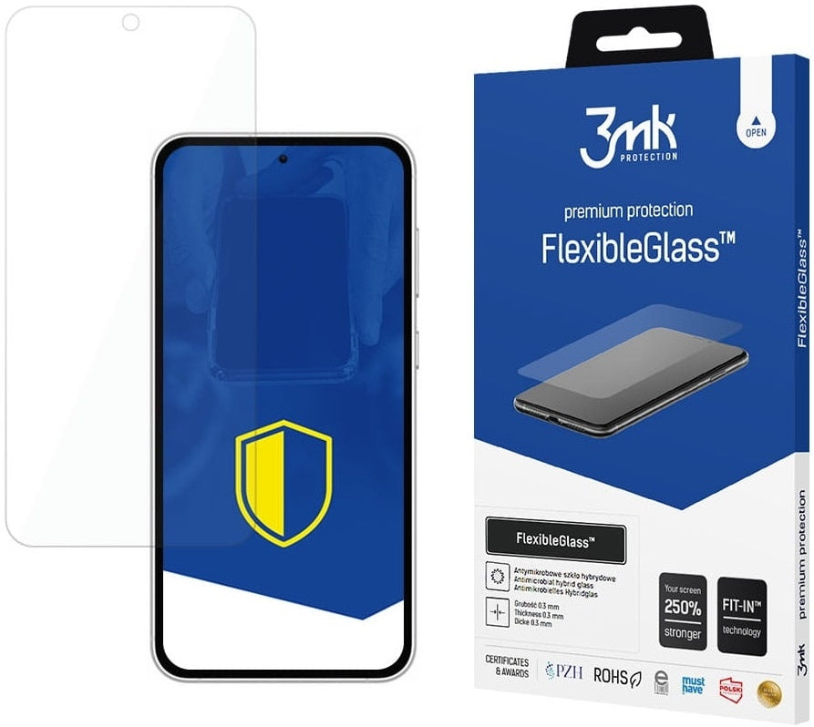 3MK Premium Flexible Glass - Αντιχαρακτικό Υβριδικό Προστατευτικό Γυαλί Οθόνης - Samsung Galaxy S23 FE - 0.3mm (5903108540667