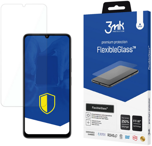 3MK Premium Flexible Glass - Αντιχαρακτικό Υβριδικό Προστατευτικό Γυαλί Οθόνης - Xiaomi Redmi 13C 5G - 0.3mm (5903108574266)