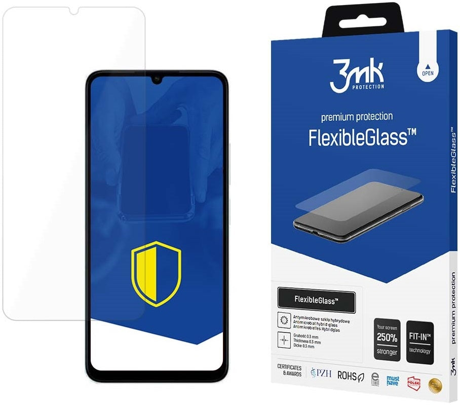 3MK Premium Flexible Glass - Αντιχαρακτικό Υβριδικό Προστατευτικό Γυαλί Οθόνης -  Xiaomi Redmi 13C 4G / Poco C65 - 0.3mm (590