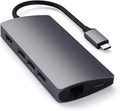 Satechi Type-C USB 4K Multiport Adapter Hub V2 - Mε 1x USB Type-C / 3x USB 3.0 / 1x HDMI / 1x Micro SD / SD / 1x Ethernet - S