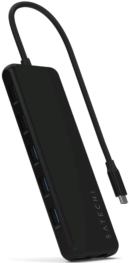 Αντάπτορας Satechi 13in1 USB-C Triple Display Multiport Adapter Type-C (male) σε 6 x USB-A / 1 x Ethernet / 2 x Type-C 85W / 