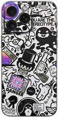 Αυτοκόλλητο Skin Προστασίας Πλάτης - Apple iPhone 15 Pro - Gams Premium Vinyl Skin Back Plate - 3D TV Sticker (GAMS-VNL-SKIN-
