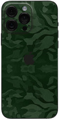 Αυτοκόλλητο Skin Προστασίας Πλάτης - Apple iPhone 15 Pro - Gams Premium Vinyl Skin Back Plate - Camo Green (GAMS-VNL-SKIN-CG-