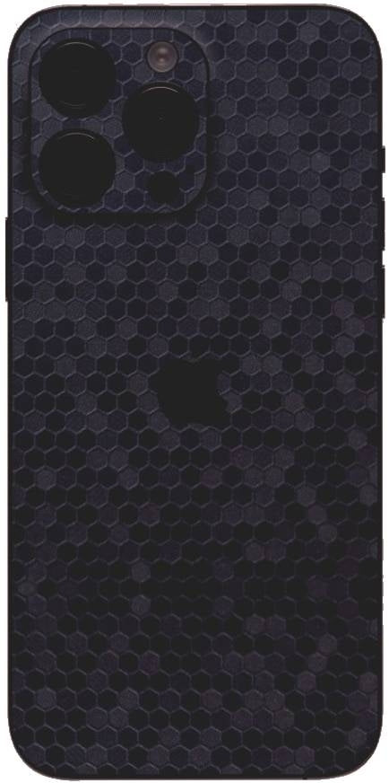 Αυτοκόλλητο Skin Προστασίας Πλάτης - Apple iPhone 15 Pro - Gams Premium Vinyl Skin Back Plate - Honeycomb Blue (GAMS-VNL-SKIN