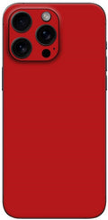 Αυτοκόλλητο Skin Προστασίας Πλάτης - Apple iPhone 15 Pro - Gams Premium Vinyl Skin Back Plate - Red Matte (GAMS-VNL-SKIN-RM-0