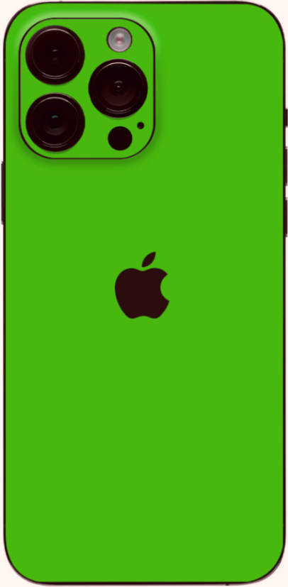 Αυτοκόλλητο Skin Προστασίας Πλάτης - Apple iPhone 15 Pro Max - Gams Premium Vinyl Skin Back Plate - Green Matte (GAMS-VNL-SKI