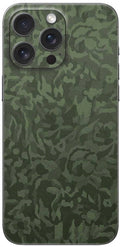 Αυτοκόλλητο Skin Προστασίας Πλάτης - Apple iPhone 16 Pro Max - Gams Premium Vinyl Skin Back Plate - Camo Green (GAMS-VNL-SKIN