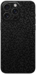 Αυτοκόλλητο Skin Προστασίας Πλάτης - Apple iPhone 16 Pro Max - Gams Premium Vinyl Skin Back Plate - Honeycomb Black (GAMS-VNL