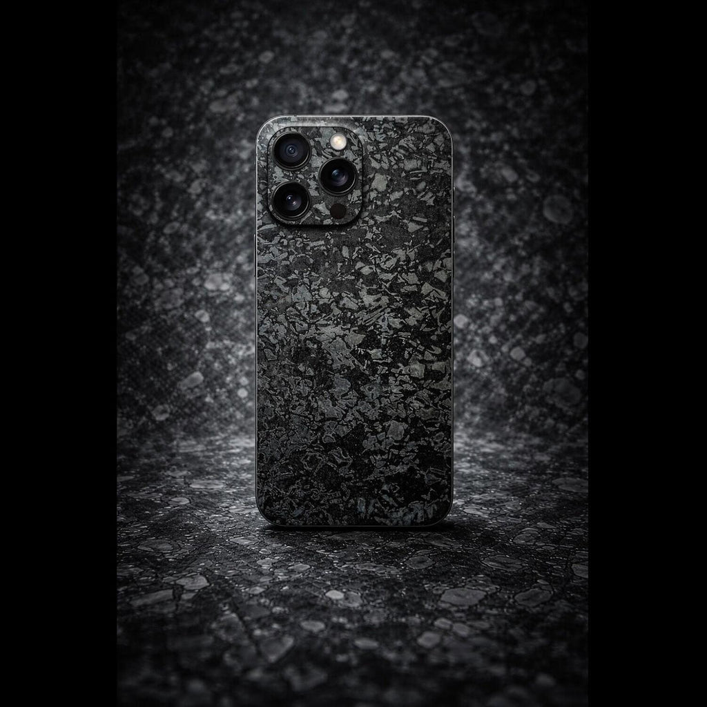 Αυτοκόλλητο Skin Προστασίας Πλάτης iPhone 16 Pro Gams Premium Vinyl Skin Back Plate - Forged Carbon (GAMS-VNL-SKIN-FC-001-084