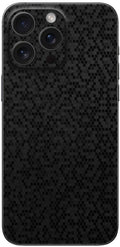 Αυτοκόλλητο Skin Προστασίας Πλάτης iPhone 16 Pro Gams Premium Vinyl Skin Back Plate - Honeycomb Black (GAMS-VNL-SKIN-HBK-001-