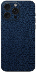 Αυτοκόλλητο Skin Προστασίας Πλάτης iPhone 16 Pro Gams Premium Vinyl Skin Back Plate - Honeycomb Blue (GAMS-VNL-SKIN-HBL-001-0