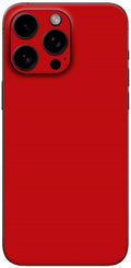 Αυτοκόλλητο Skin Προστασίας Πλάτης iPhone 16 Pro Max Gams Premium Vinyl Skin Back Plate - Red Matte (GAMS-VNL-SKIN-RM-001-083