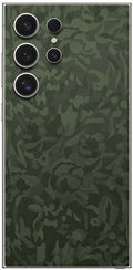 Αυτοκόλλητο Skin Προστασίας Πλάτης - Samsung Galaxy S24 Ultra - Gams Premium Vinyl Skin Back Plate - Camo Green (GAMS-VNL-SKI