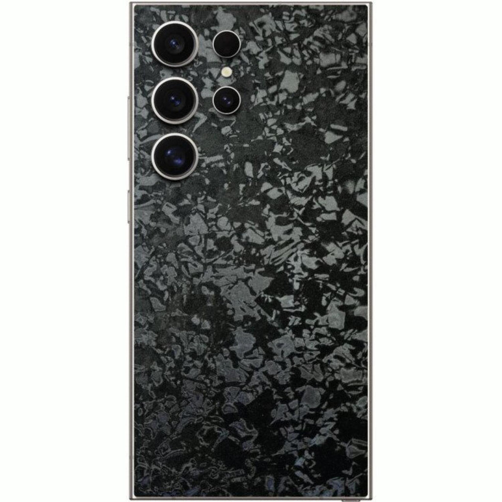 Αυτοκόλλητο Skin Προστασίας Πλάτης - Samsung Galaxy S24 Ultra - Gams Premium Vinyl Skin Back Plate - Forged Carbon (GAMS-VNL-