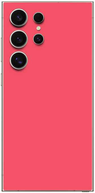 Αυτοκόλλητο Skin Προστασίας Πλάτης - Samsung Galaxy S24 Ultra - Gams Premium Vinyl Skin Back Plate - Pink Matte (GAMS-VNL-SKI