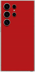 Αυτοκόλλητο Skin Προστασίας Πλάτης - Samsung Galaxy S24 Ultra - Gams Premium Vinyl Skin Back Plate - Red Matte (GAMS-VNL-SKIN