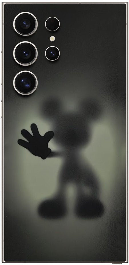 Αυτοκόλλητο Skin Προστασίας Πλάτης Samsung Galaxy S24 Ultra Gams Premium Vinyl Skin Back Plate Φωσφορίζον - Luminus Mouse (GA