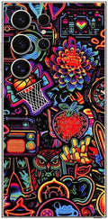 Αυτοκόλλητο Skin Προστασίας Πλάτης Samsung Galaxy S25 Ultra Gams Premium Vinyl Skin Back Plate - 3D Neon (GAMS-VNL-SKIN-3DN-0