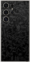 Αυτοκόλλητο Skin Προστασίας Πλάτης Samsung Galaxy S25 Ultra Gams Premium Vinyl Skin Back Plate - Camo Black (GAMS-VNL-SKIN-CB
