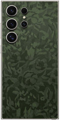 Αυτοκόλλητο Skin Προστασίας Πλάτης Samsung Galaxy S25 Ultra Gams Premium Vinyl Skin Back Plate - Camo Green (GAMS-VNL-SKIN-CG