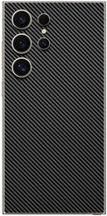 Αυτοκόλλητο Skin Προστασίας Πλάτης Samsung Galaxy S25 Ultra Gams Premium Vinyl Skin Back Plate - Carbon Fiber Black (GAMS-VNL