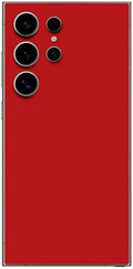 Αυτοκόλλητο Skin Προστασίας Πλάτης Samsung Galaxy S25 Ultra Gams Premium Vinyl Skin Back Plate - Red Matte (GAMS-VNL-SKIN-RM-