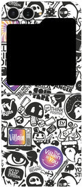Αυτοκόλλητο Skin Προστασίας Πλάτης - Samsung Galaxy Z Flip6 - Gams Premium Vinyl Skin Back Plate - 3D TV Sticker (GAMS-VNL-SK