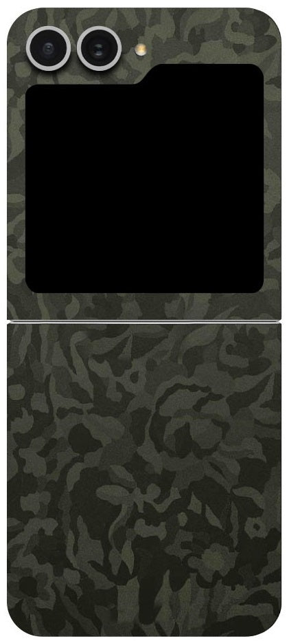Αυτοκόλλητο Skin Προστασίας Πλάτης - Samsung Galaxy Z Flip6 - Gams Premium Vinyl Skin Back Plate - Camo Green (GAMS-VNL-SKIN-