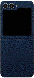 Αυτοκόλλητο Skin Προστασίας Πλάτης - Samsung Galaxy Z Flip6 - Gams Premium Vinyl Skin Back Plate - Honeycomb Blue (GAMS-VNL-S
