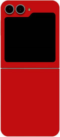 Αυτοκόλλητο Skin Προστασίας Πλάτης - Samsung Galaxy Z Flip6 - Gams Premium Vinyl Skin Back Plate - Red Matte (GAMS-VNL-SKIN-R