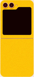 Αυτοκόλλητο Skin Προστασίας Πλάτης - Samsung Galaxy Z Flip6 - Gams Premium Vinyl Skin Back Plate - Yellow Satin (GAMS-VNL-SKI