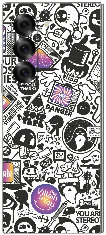Αυτοκόλλητο Skin Προστασίας Πλάτης - Samsung Galaxy Z Fold6 - Gams Premium Vinyl Skin Back Plate - 3D TV Sticker (GAMS-VNL-SK