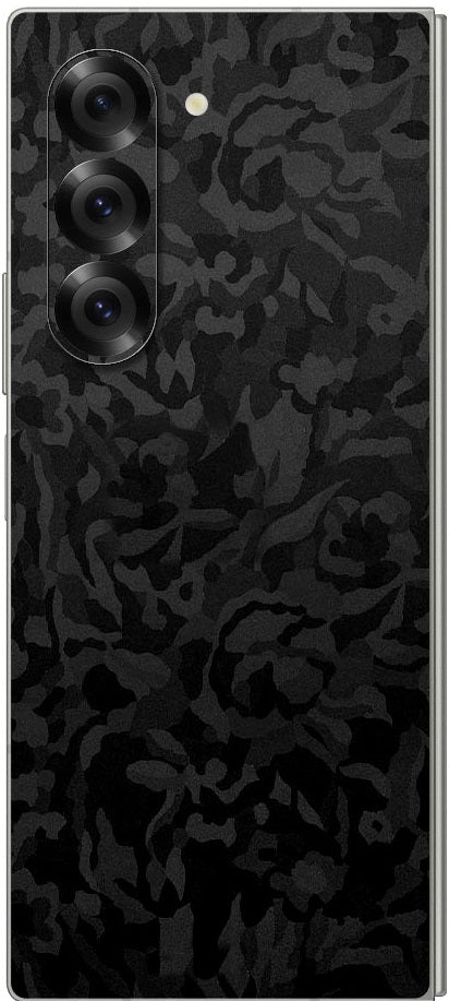 Αυτοκόλλητο Skin Προστασίας Πλάτης - Samsung Galaxy Z Fold6 - Gams Premium Vinyl Skin Back Plate - Camo Black (GAMS-VNL-SKIN-