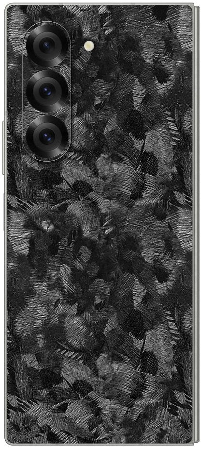 Αυτοκόλλητο Skin Προστασίας Πλάτης - Samsung Galaxy Z Fold6 - Gams Premium Vinyl Skin Back Plate - Forged Carbon (GAMS-VNL-SK