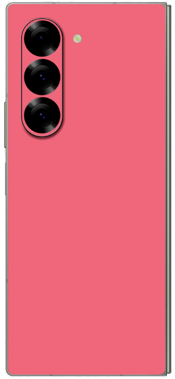 Αυτοκόλλητο Skin Προστασίας Πλάτης - Samsung Galaxy Z Fold6 - Gams Premium Vinyl Skin Back Plate - Pink Matte (GAMS-VNL-SKIN-