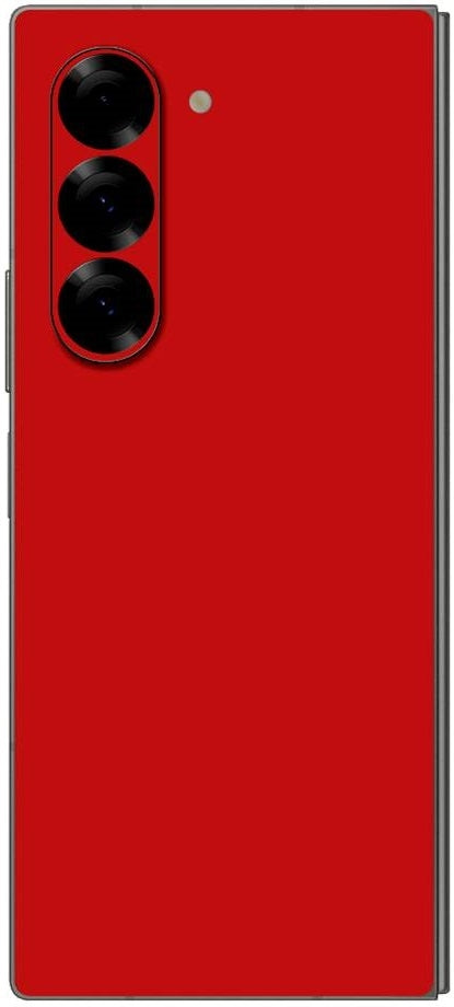 Αυτοκόλλητο Skin Προστασίας Πλάτης - Samsung Galaxy Z Fold6 - Gams Premium Vinyl Skin Back Plate - Red Matte (GAMS-VNL-SKIN-R