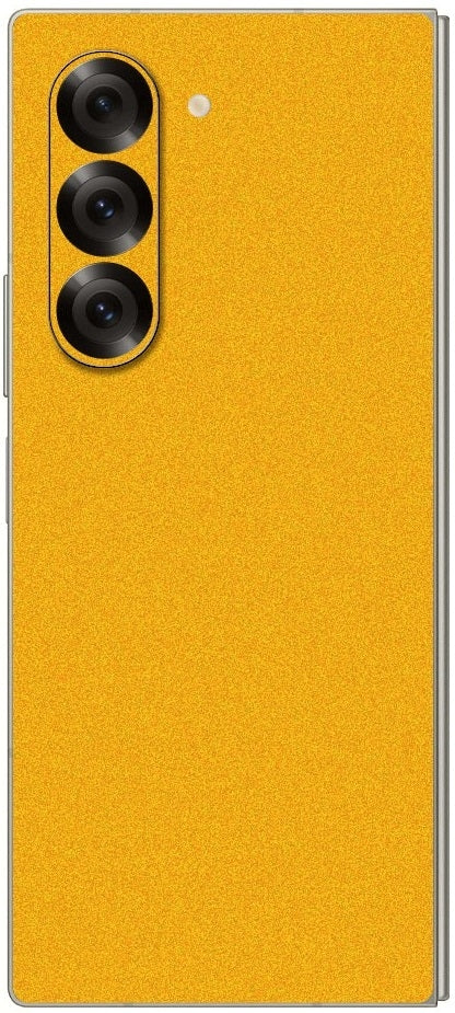 Αυτοκόλλητο Skin Προστασίας Πλάτης - Samsung Galaxy Z Fold6 - Gams Premium Vinyl Skin Back Plate - Yellow Satin (GAMS-VNL-SKI