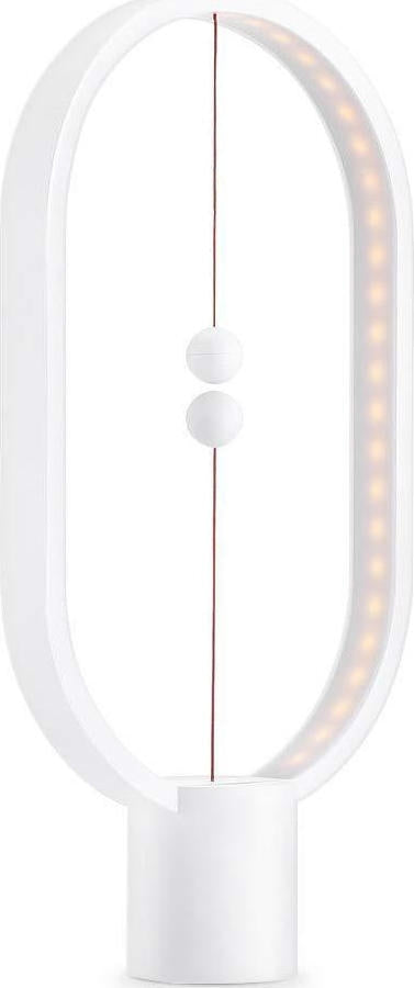 Allocacoc Heng Balance Platsic Lamp Ellipse - Φωτιστικό με Μαγνητικό Διακόπτη - Wyoming White (8719186023872)