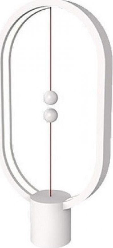 Allocacoc Heng Balance Platsic Lamp Ellipse - Φωτιστικό με Μαγνητικό Διακόπτη - Wyoming White (8719186023872)