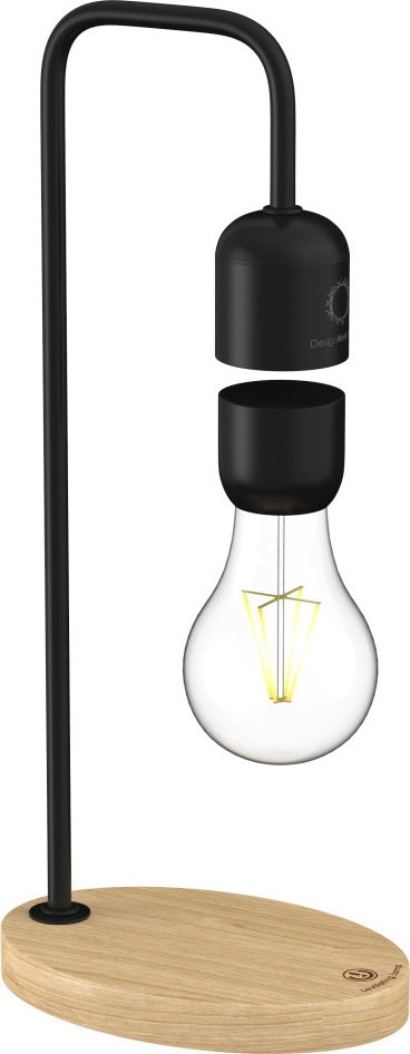 Allocacoc Levitating Light Bulb Table Lamp - Μαγνητικό Αιωρούμενο Επιτραπέζιο Φωτιστικό - Black (DH0296WD/LEVLAP)
